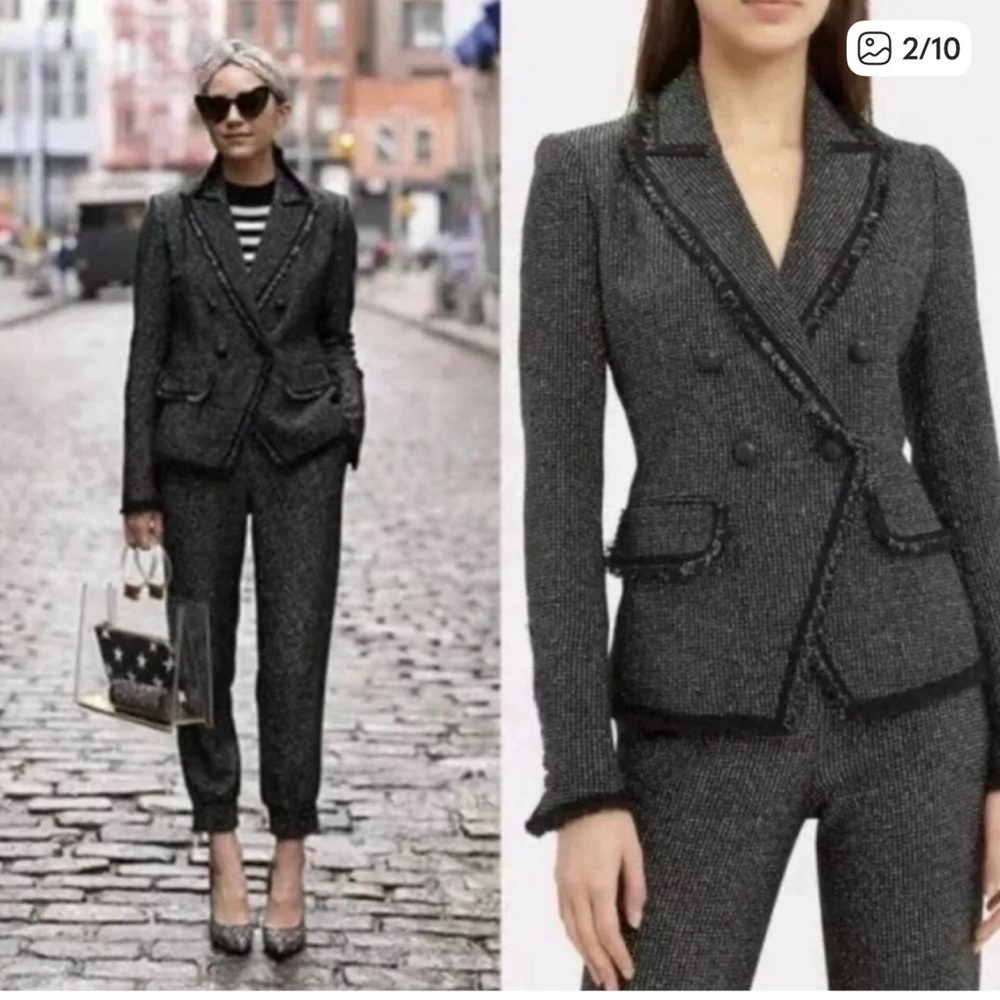 Veronica Beard Black Blazer Suit Jacket